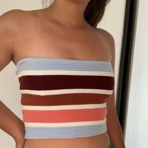 Striped tube top - Small
